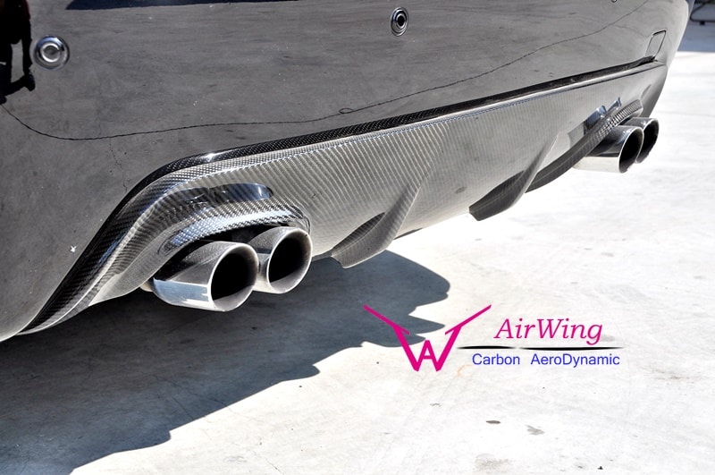 BMW E60 TECH 3D carbon rear diffuser 03